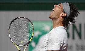 Rafaelio Nadalio ir Novako Džokovičiaus dvikova Prancūzijos teniso čempionate