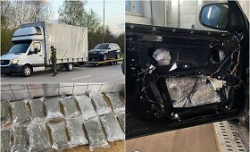 Marijampolės kriminalistai sulaikė 17 kg narkotikų kontrabandą