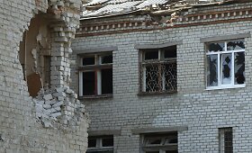 Ukrainoje neretai įsiplieskia susirėmimai, nors galioja paliaubos