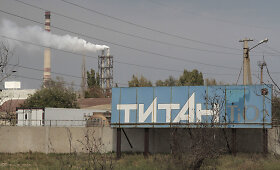 Krymo gamykloje &bdquo;Krymo titanas&ldquo; &ndash; ter&scaron;alų nuotėkis
