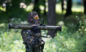 Donecke Ukrainos kariuomenė susirėmė su prorusi&scaron;kais teroristais