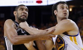 NBA: &bdquo;Golden State Warriors&ldquo; po pratęsimo nugalėjo San Antonijaus &bdquo;Spurs&ldquo;