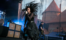 Trakų pilyje koncertavo JAV žvaigždės &ndash; grupė &bdquo;Evanescence&ldquo;