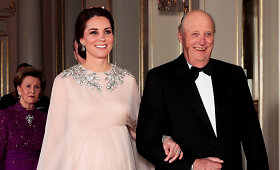 Princas Williamas ir Kembridžo hercogienė Catherine Norvegijoje