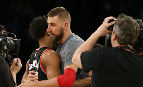 Lietuvi&scaron;ka akistata NBA: J.Valančiūnas prie&scaron; M.Kuzminską