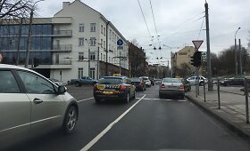 Spūstys J.Jasinskio ir V.Kudirkos g. sankryžoje