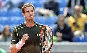Po vestuvinis sugrįžimas paženklintas užtikrinta Andy Murray pergale &bdquo;BMW Open&ldquo; turnyre