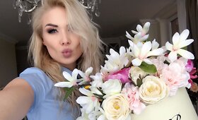 Natalijos Bunkės kurtos gėlių kompozicijos