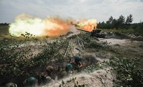 Vakarų parama dar pakeliui, todėl Ukrainos pajėgos priverstos gintis, kaip i&scaron;mano
