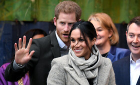 Princo Harry ir Meghan Markle vizitas jaunimui skirtoje radijo stotyje