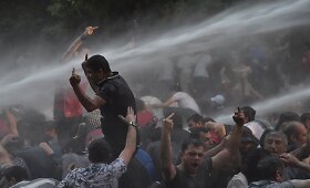 Armėnai protestavo dėl pakilusių elektros kainų