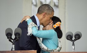 JAV prezidentas Barackas Obama susitiko su Mianmaro opozicijos lydere Aung San Suu Kyi