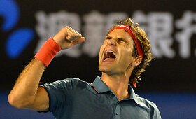 Rogeris Federeris įveikė Andy Murray ir pateko į Australijos teniso čempionato pusfinalį