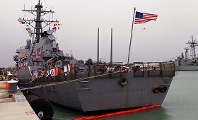 Į Juodąją jūrą JAV i&scaron;siuntė karo laivą &bdquo;USS Donald Cook&ldquo;