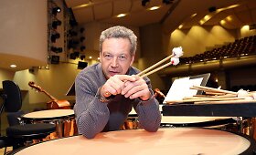 Perkusininkų Pavelo Giunterio, Edgaro Saksono ir Lietuvos valstybinio simfoninio orkestro koncertas