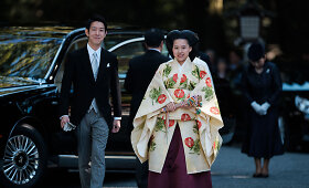 Japonijos princesės Ayako ir nekilmingo verslininko Kei Moriya vestuvės