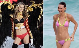Gundančios &bdquo;Victoria's Secret&ldquo; modelių krūtinės &ndash; tik optinė apgaulė?