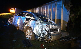 Panevėžyje nuo policijos bėgo girtas &bdquo;Audi&ldquo; vairuotojas