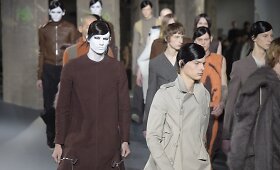 Paryžiaus vyrų mados savaitė: &bdquo;Rick Owens&ldquo; 2016 m. rudens-žiemos kolekcijos modelis