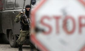 Ukrainoje antiteroristinė operacija persikėlė į Kramatorską