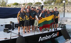 Lietuvių jachtos &bdquo;Ambersail 2&ldquo; trumfas Barbadose