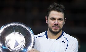 Stanislas Wawrinka tapo Roterdamo turnyro čempionu