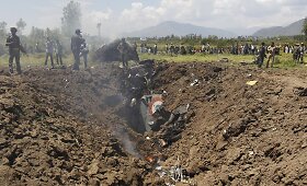 Indijoje nukritus naikintuvui &bdquo;MiG-21&ldquo; žuvo pilotas