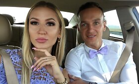 Gabija Sruogiūtė susižadėjo su krep&scaron;ininku Mindaugu Sta&scaron;iu
