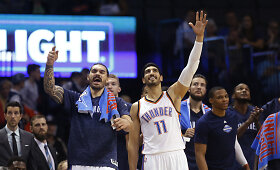 Paskutinė Domanto Sabonio repeticija prie&scaron; NBA sezoną