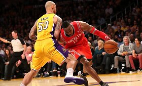 NBA: &bdquo;Houston Rockets&ldquo; klubas įveikę &bdquo;Los Angeles Lakers&ldquo; krep&scaron;ininkus