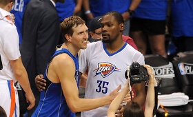 Dirkui Nowitzkiui atkrintamosios baigėsi Oklahomoje