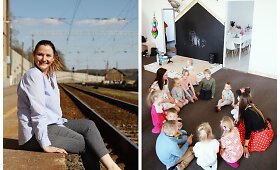 Dianos Kacilauskienės Kai&scaron;iadoryse įkurtas &bdquo;Linksmasis garvežys&ldquo; &ndash; edukacijos erdvė vaikams