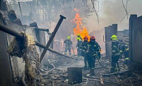 Rusijos atakos padariniai Odesoje
