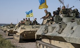 Ukrainos kariai &scaron;alies rytuose