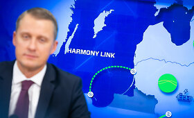 Energetikos ministerijos spaudos konferencija dėl Lietuvos-Lenkijos elektros jungtį &bdquo;Harmony Link&ldquo;