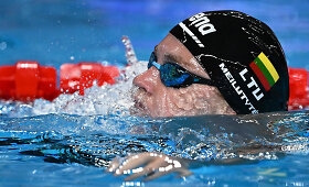 Rūta Meilutytė startavo 50 m krūtine rungtyje