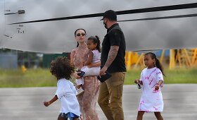 Kim Kardashian ir Kanye Westas grįžo i&scaron; atostogų Dominikos Respublikoje