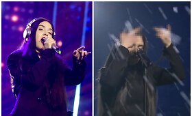 Migloko &bdquo;Eurovizijos&ldquo; pusfinalyje i&scaron;kėlė du pir&scaron;tus