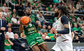 Pirmosios LKL pusfinalio rungtynės: &bdquo;Žalgiris&ldquo; &ndash; &bdquo;Lietkabelis&ldquo;