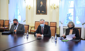Spaudos konferencija po Seimo atstovų susitikimo su Prezidentu dėl situacijos Baltarusijoje