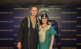 Parduotuvės &bdquo;Mandarina Duck&ldquo; atidarymas su garsiais svečiais