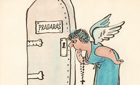 Propagandinės lietuvi&scaron;kos sovietmečio karikatūros