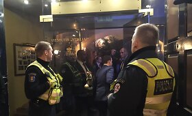 Į &bdquo;Stiklių&ldquo; vie&scaron;butį i&scaron;kviesta policija