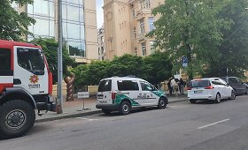 Pareigūnai tikrino STT būstinę