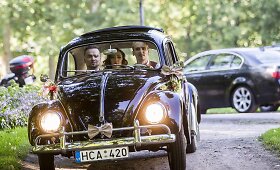 Germano Skorio ir Vaidos Pauk&scaron;tytės vestuvės Verkių parke
