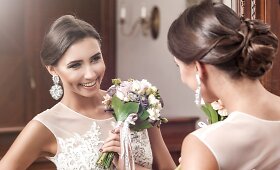 &bdquo;Mis Lietuva&ldquo; finalininkė Domantė Kelbauskaitė vestuvinių suknelių fotosesijoje