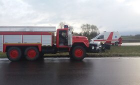 Dviejų BMW avarija kelyje Panevėžys-Vilnius