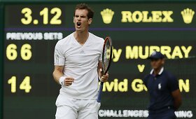 Andy Murray stilingai pradėjo Vimbldono čempiono titulo gynybą