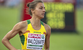 Eglė Balčiūnaitė, Jogailė Petrokaitė ir Giedrė Kupstytė Europos čempionate