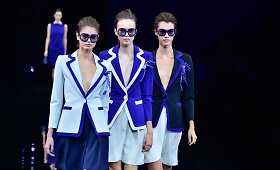 &bdquo;Emporio Armani&ldquo; pristatė 2015-ųjų pavasario-vasaros kolekciją